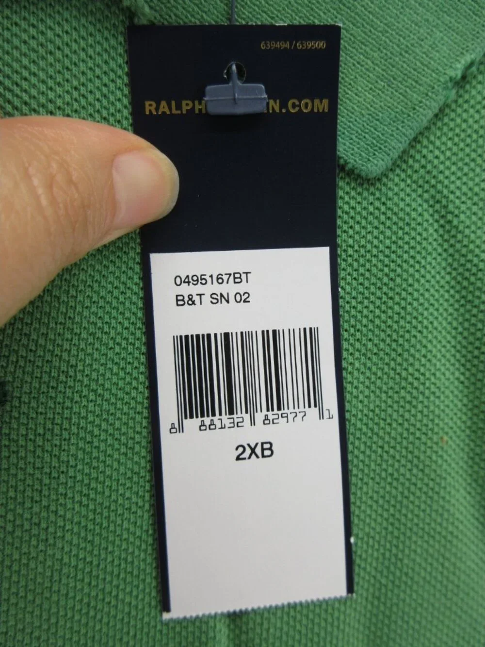 Polo Ralph Lauren Polo Shirt 2XB Big Indian Head Distressed Stencil